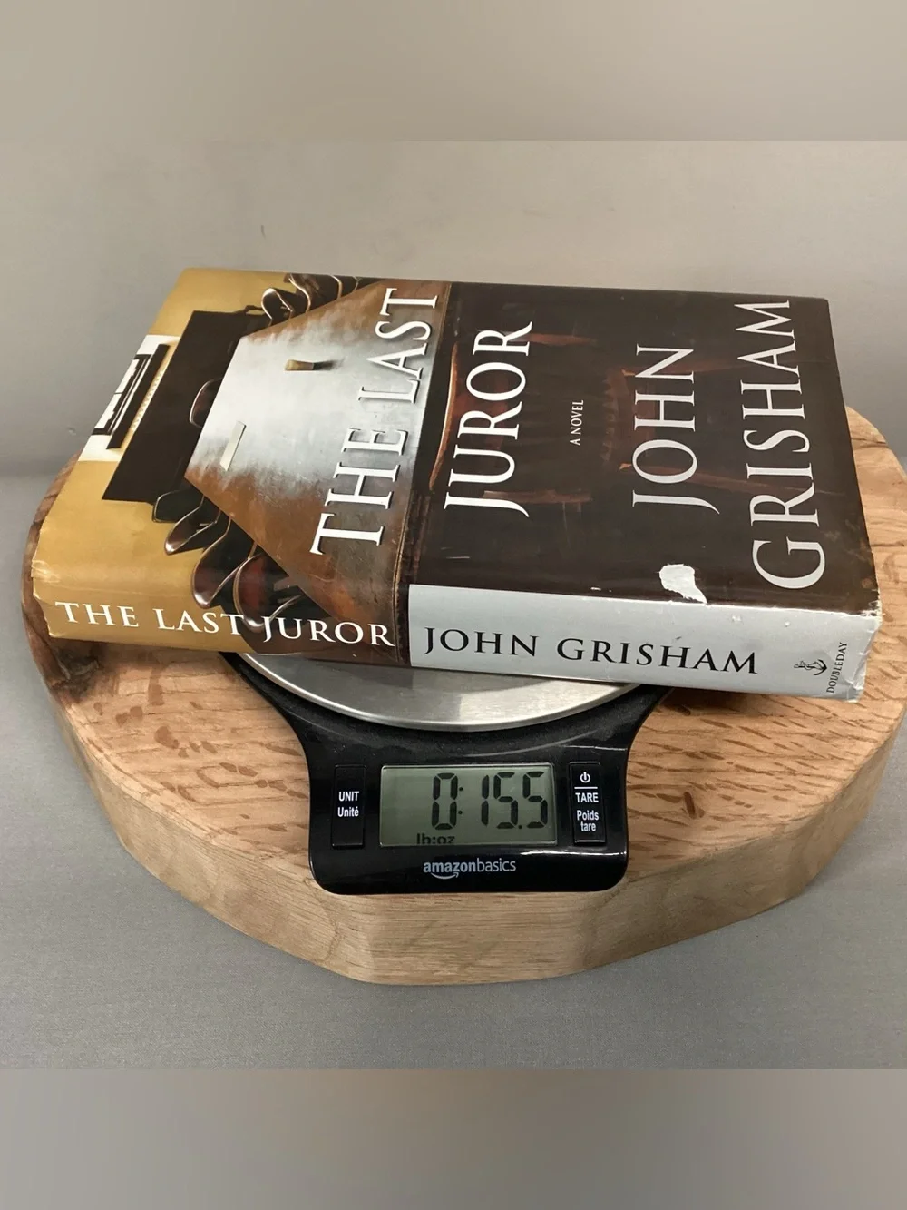 🟡 2/$10 - The Last Juror - John Grisham - Hardcover / Hardback Novel - Vintage